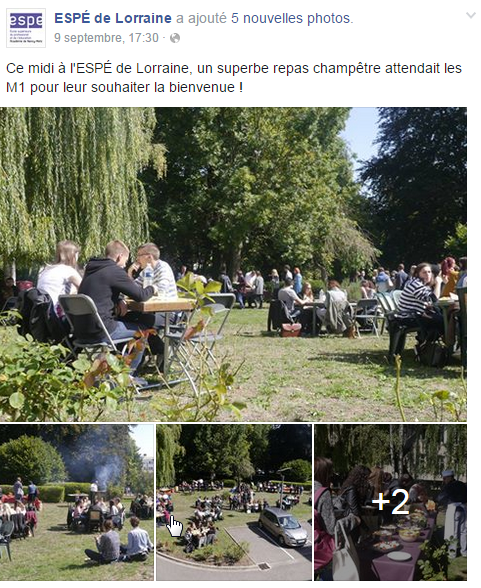 Suivez ESPE Lorraine sur Facebook !