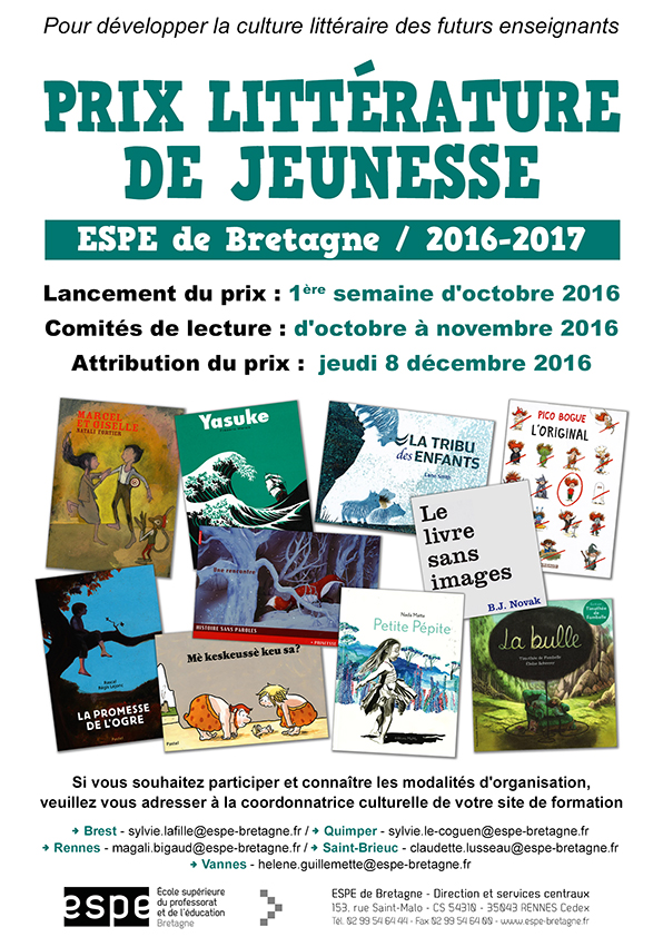 Prix Litterature de Jeunesse