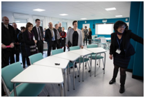 Visite du Learning Lab