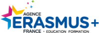 Logo Agence nationale Erasmus+ France