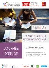 Affiche santé des jeunes et climat scolaire