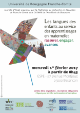 Affiche les Langues des enfants