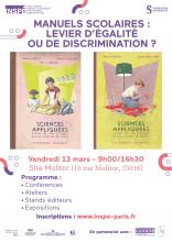 Manuels scolaires : levier d’égalité ou de discrimination ?