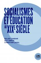 couverture socialismes et éducation au XIXème siècle