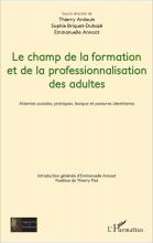 Couverture Le champ de la formation 