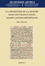 Couverture La géométrie de la mesure dans les traductions arabo-latines médiévales