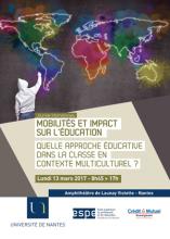 Affiche Mobilité et impact sur l'éducation