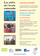 Affiche Journée maternelle