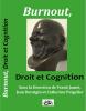 couverture Burnout, Droit et Cognition